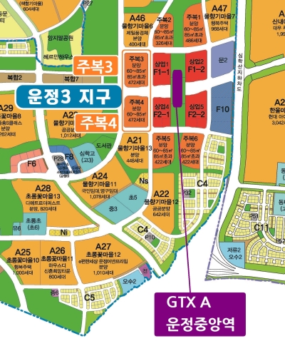 LH, 파주운정3 민간 사전청약 취소 필지 일괄공급 시행