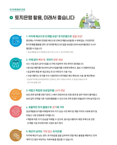 한국토지주택공사(LH), 지자체 공익사업 도와 균형발전 지원... ’26년 토지비축 사업 접수